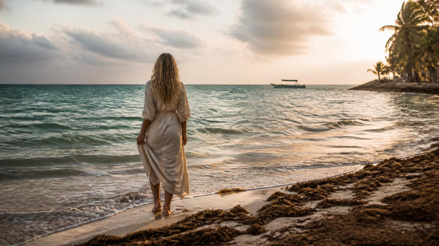 Caribbean ocean message